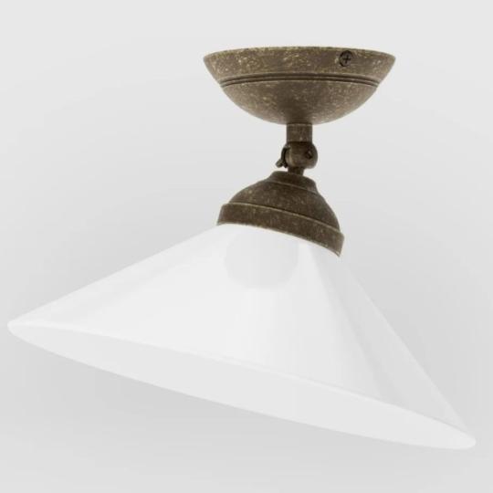 sklenena kopula stredomorska mosadz stropna lampa nastavitelna nizka svetla vyska anticka mosadz obyvacka kuchyna kupelna spalna mliecne sklo.jpg